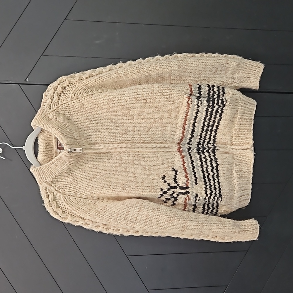Vintage Longhouse 100% Wool Sweater